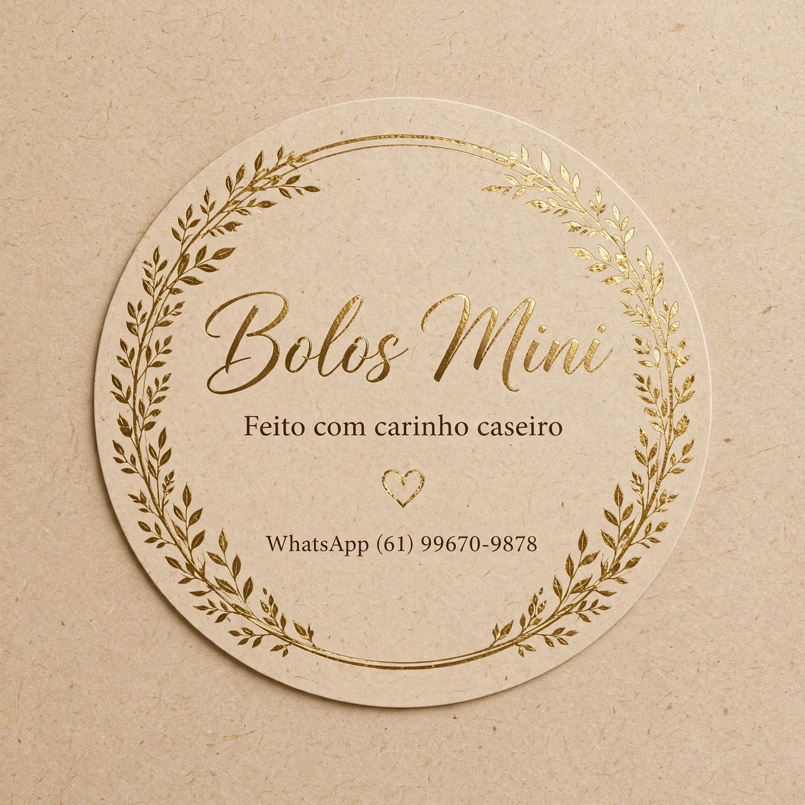Mini bolos caseirinhos